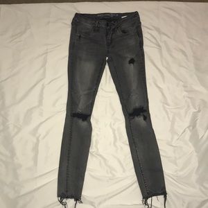 American eagle super low jeggings